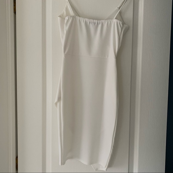 White Bodycon Dress - Picture 3 of 5
